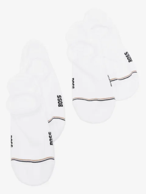 BOSS logo-intarsia socks (pack of two)