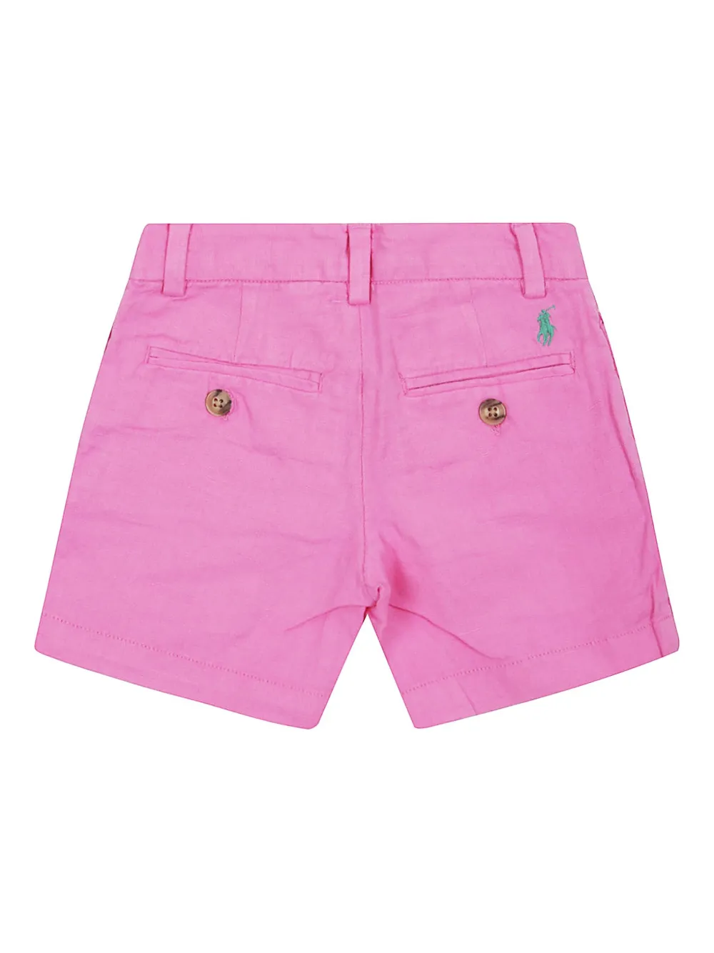 POLO RALPH LAUREN KIDS Linnen shorts Roze