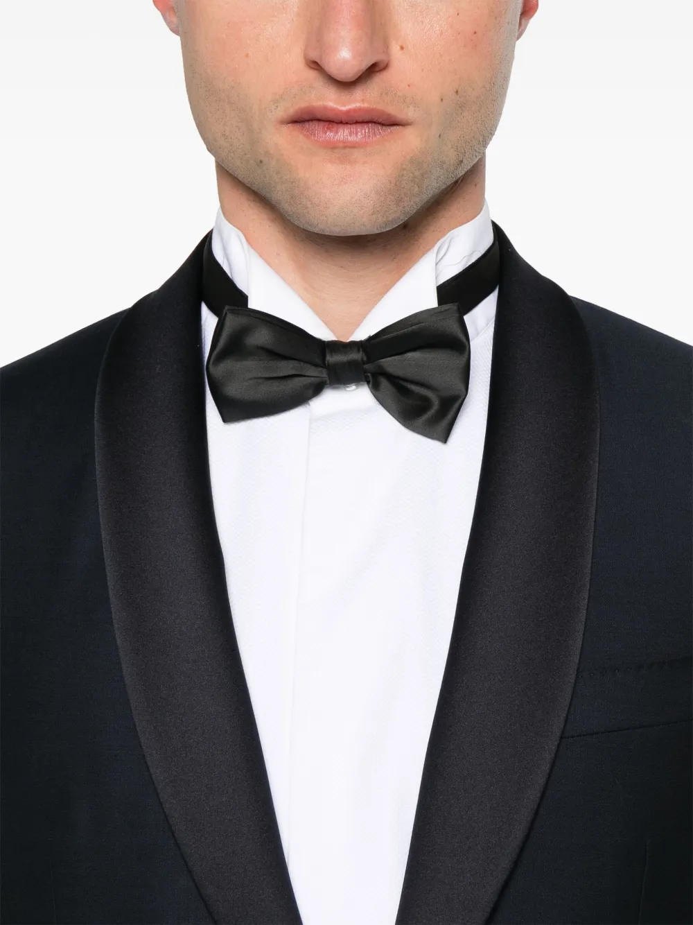 Canali Pak met enkele rij knopen Blauw