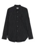 Black Comme Des Garçons striped shirt