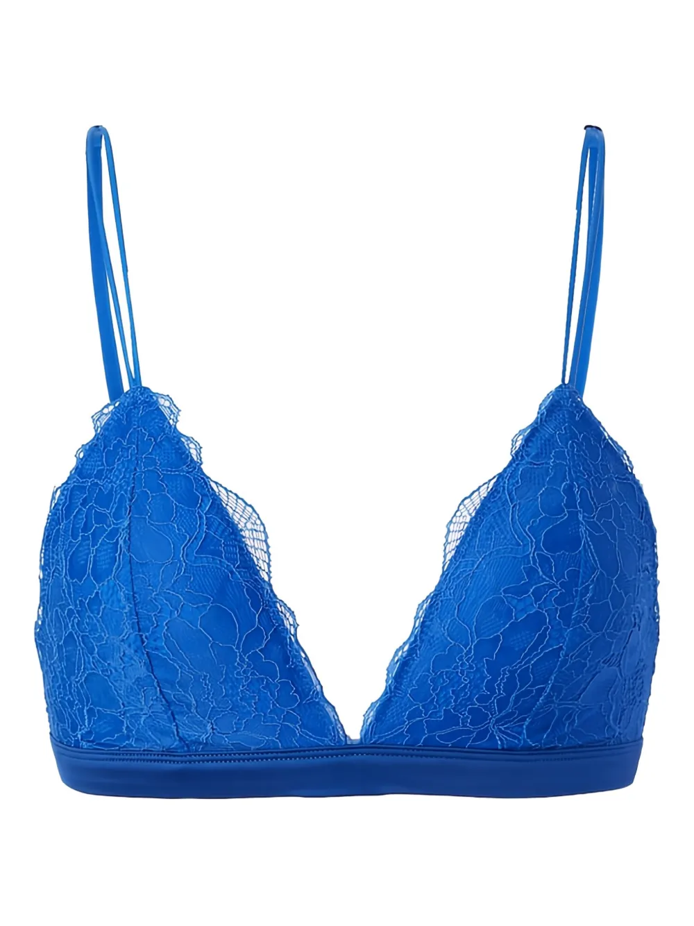 Love Stories lace-trimmed bra - ブルー Love Stories lace-trimmed bra - ブルー