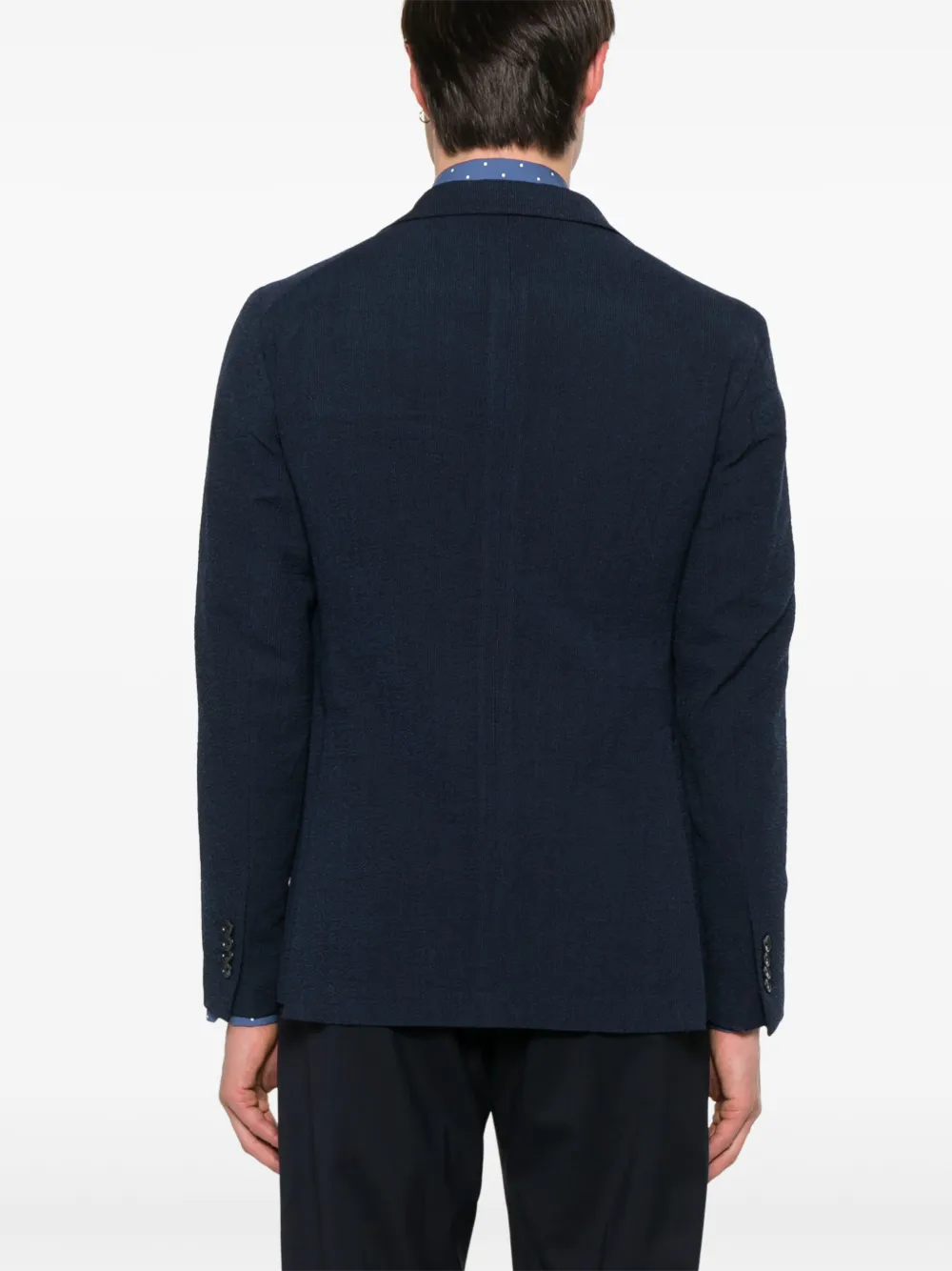 Tagliatore Blazer met textuur Blauw
