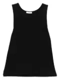 The Row jersey tank top - Black
