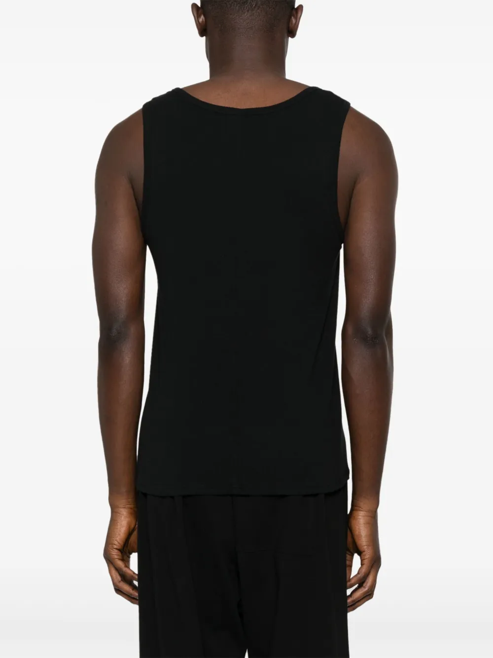 The Row Jersey tanktop Zwart