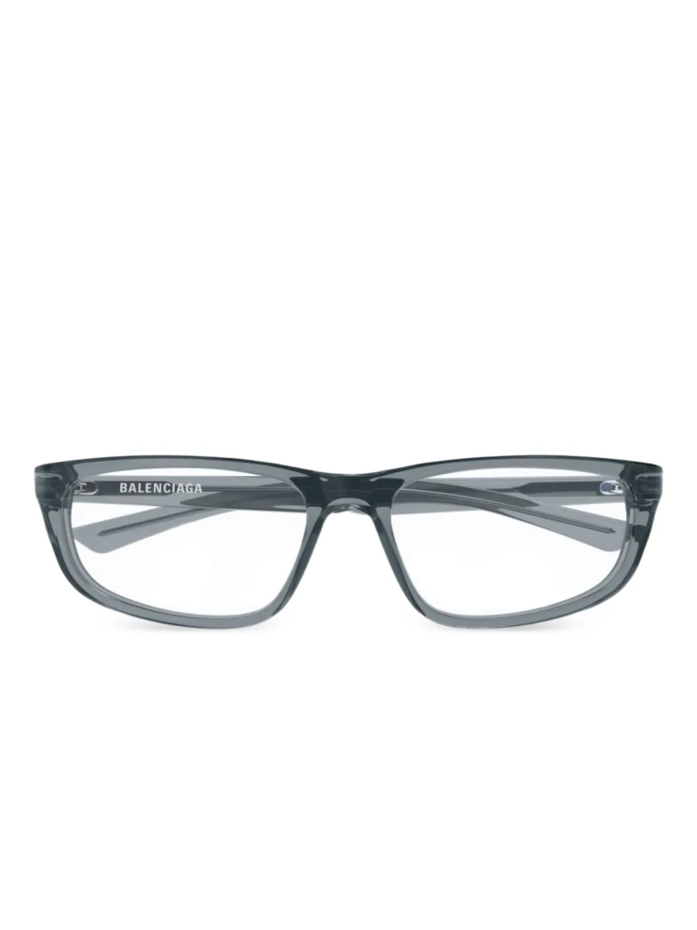 Balenciaga Eyewear rectangular-frame optical glasses | Grey | Image 1
