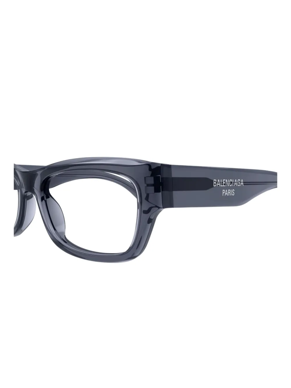 Balenciaga Zonnebril met oversized montuur Grijs