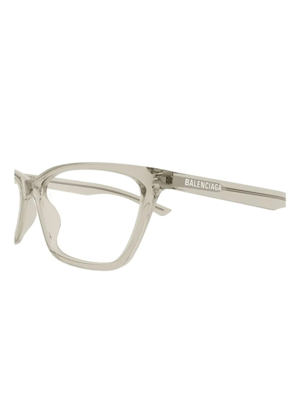 Balenciaga Eyewear Bril met vierkant montuur Grijs
