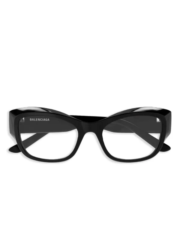 Balenciaga Eyewear キャットアイ眼鏡フレーム | ブラック | FARFETCH JP