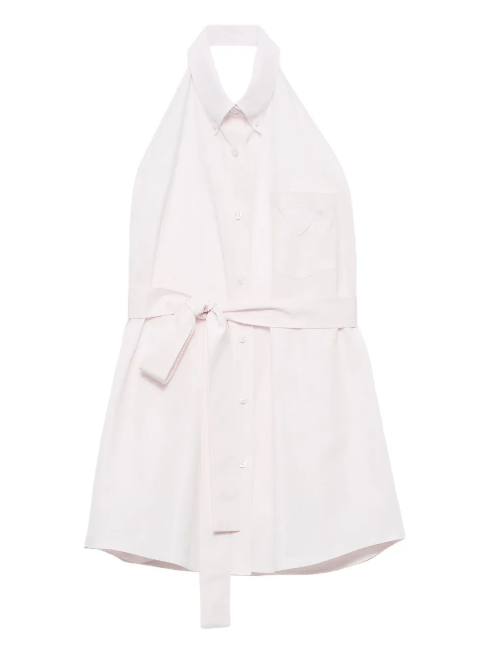 Prada sleeveless poplin shirt | Pink | Image 1