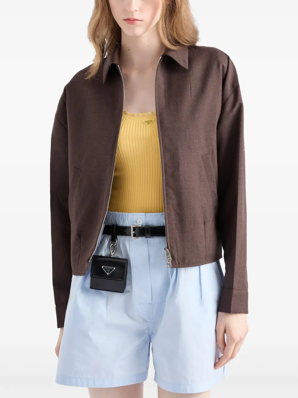 Prada Kid bomberjack Bruin