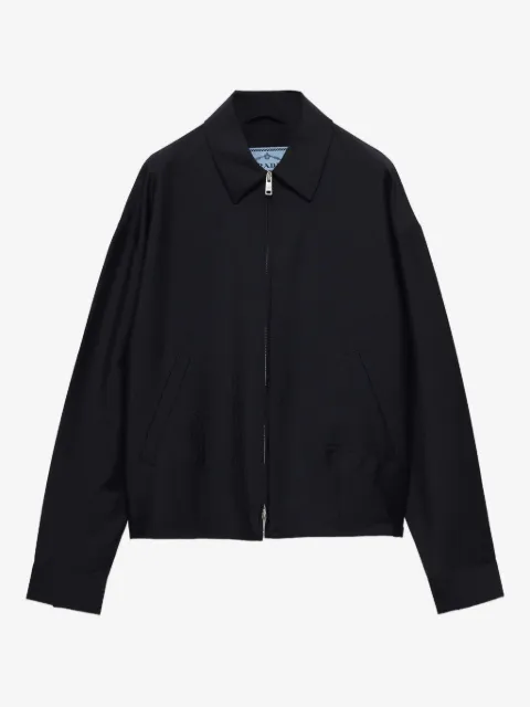 Prada chaqueta bómber Kid de mohair