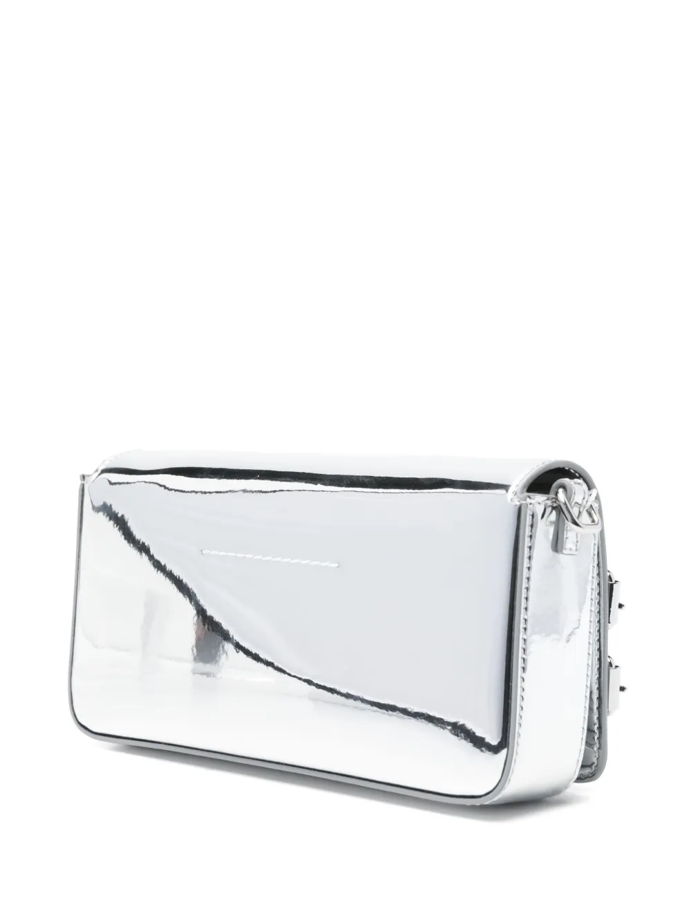 MM6 Maison Margiela Schoudertas met polsband Zilver