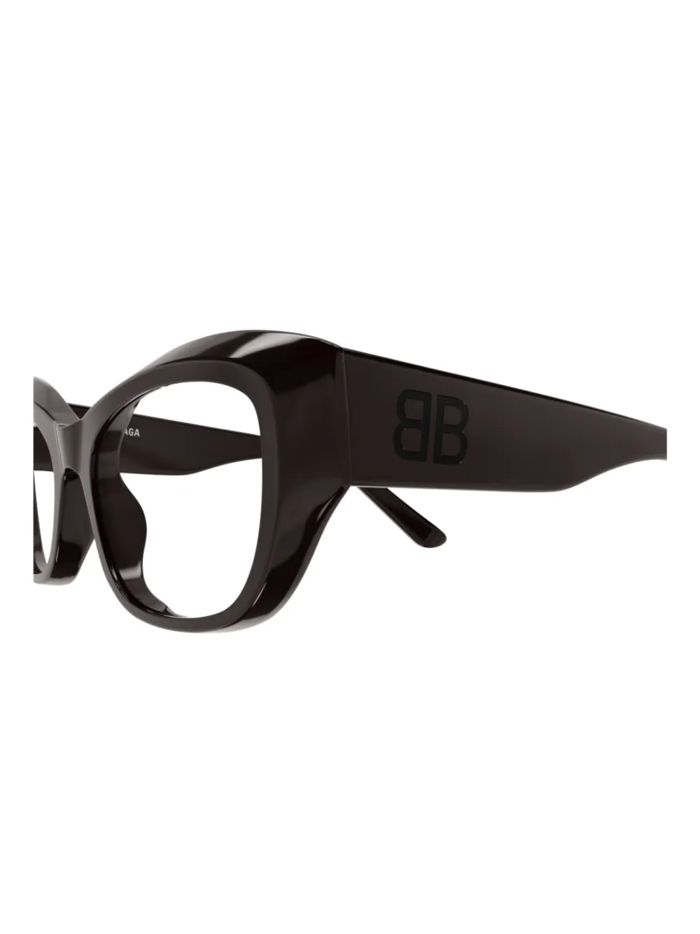Balenciaga Eyewear Bril met cat-eye montuur Bruin