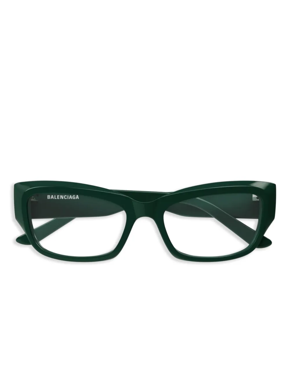 Balenciaga lunettes de vue à monture papillon | vert | Image 1