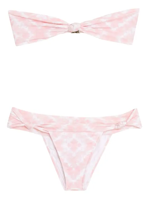 Triya Conjunto de biquíni tie-dye