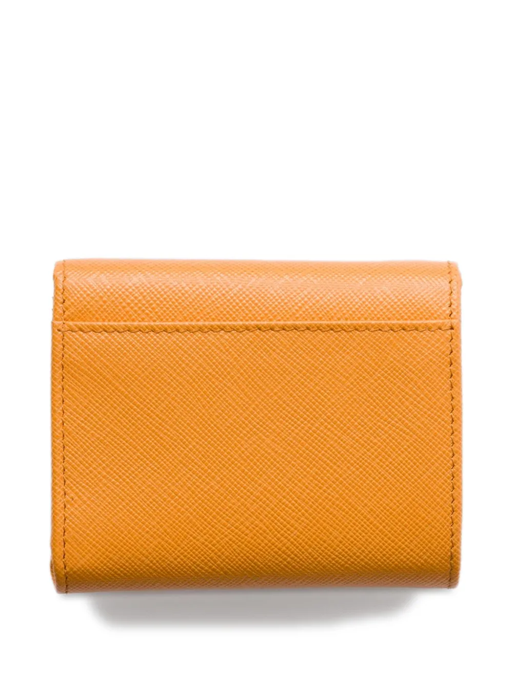Prada Leren portemonnee Oranje