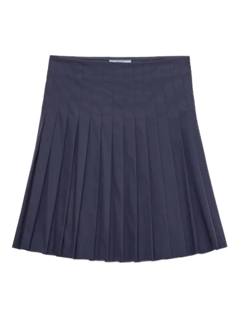 Prada pleated mini skirt