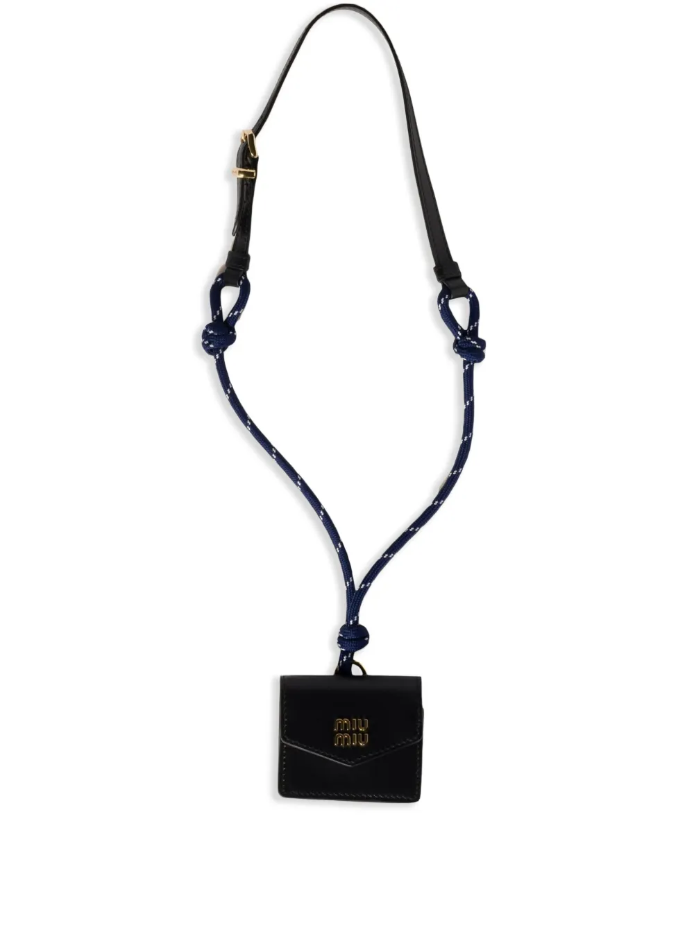 Miu Miu Portafoglio con nodo | nero | Image 1