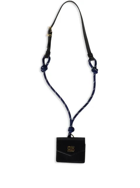 Miu Miu knot-detail wallet