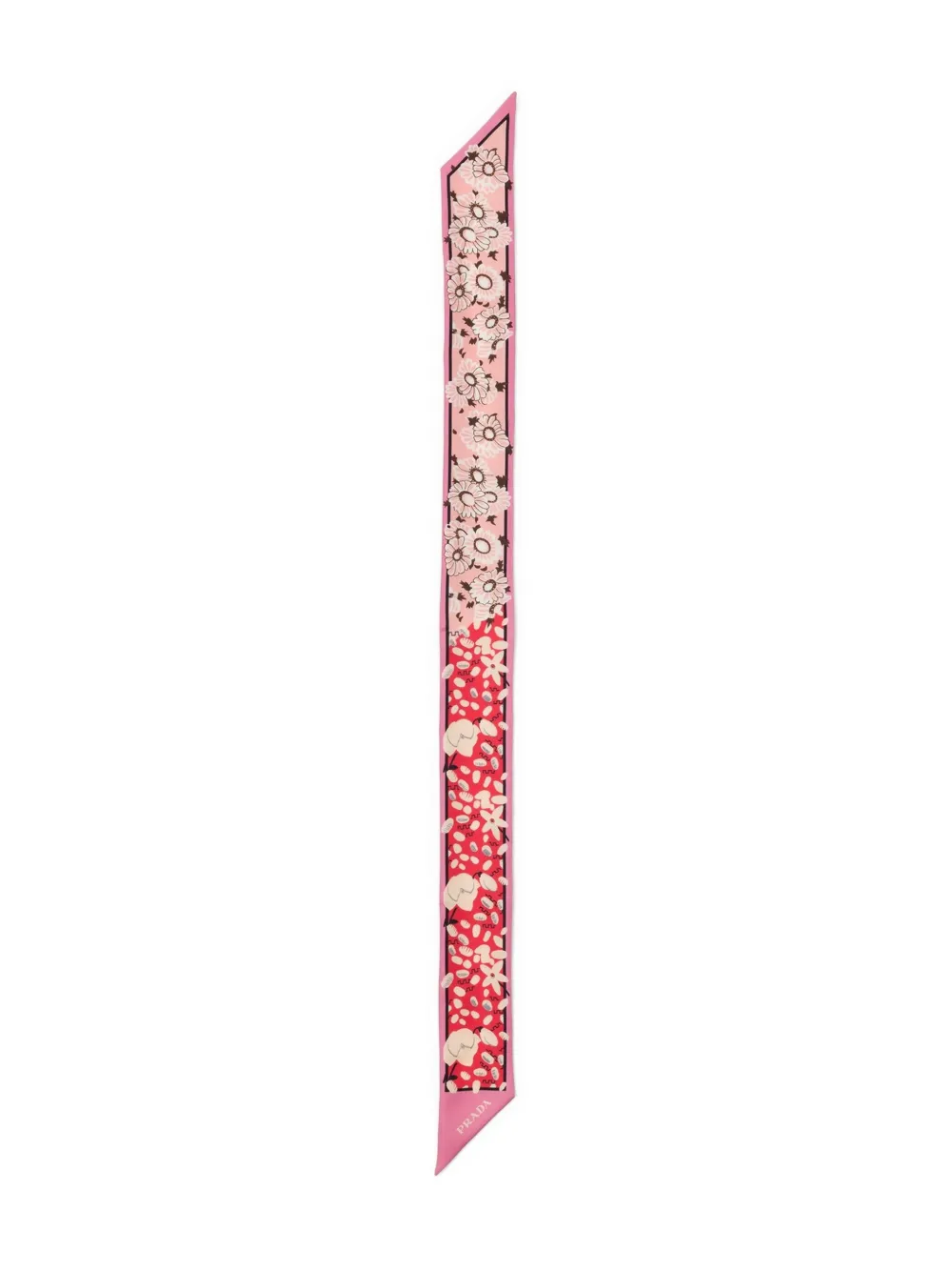 Prada Zijden sjaal Roze