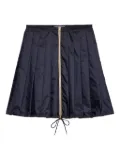 Prada Re-Nylon pleated mini skirt - Blue