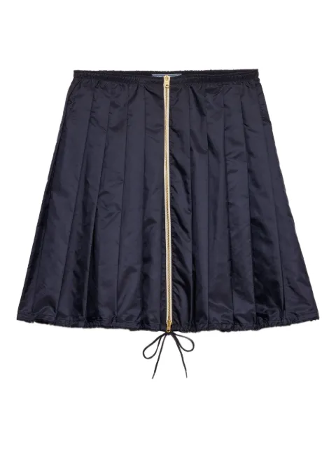 Prada Re-Nylon pleated mini skirt