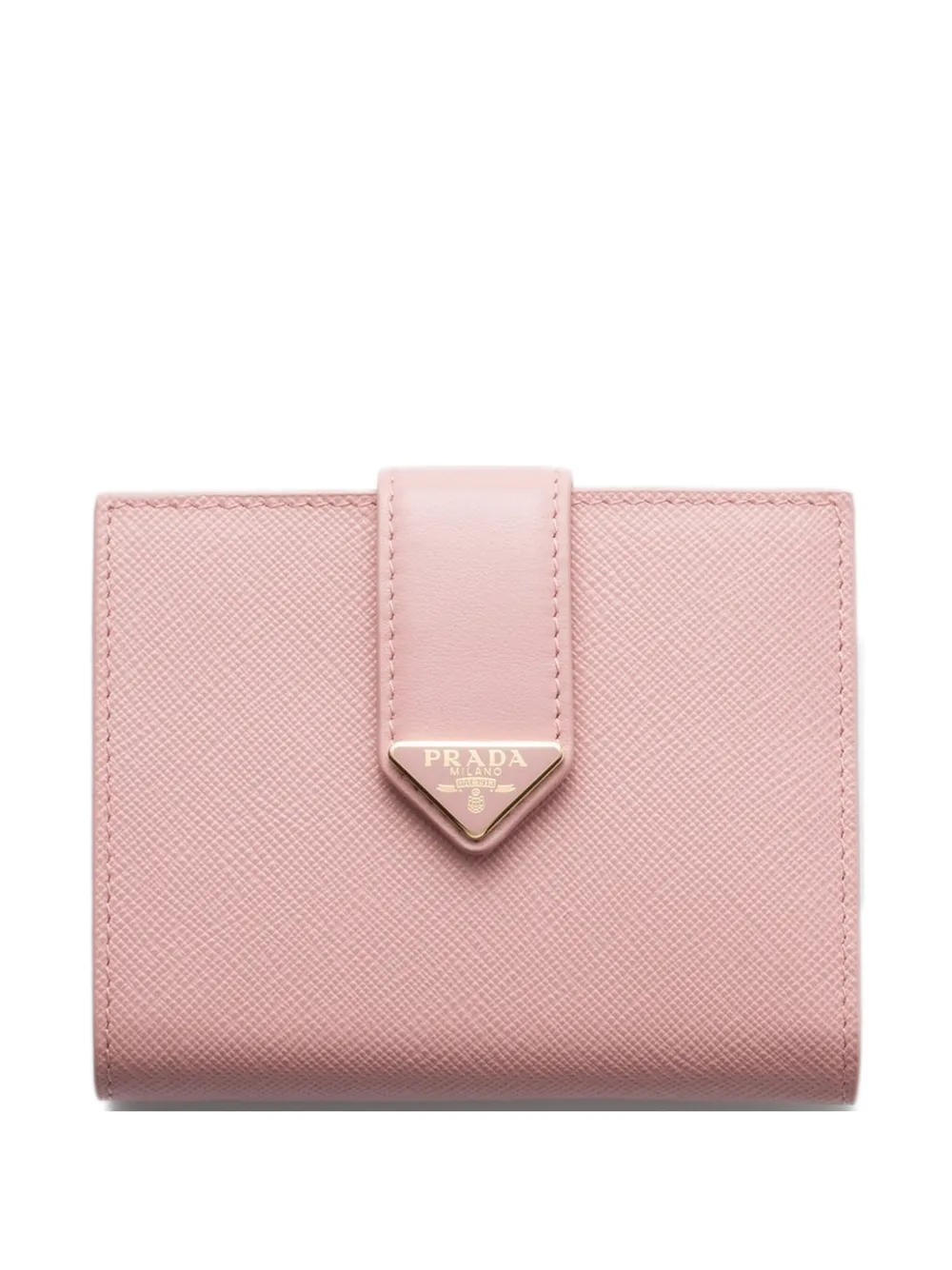 Prada logo-triangle wallet | Pink | Image 1