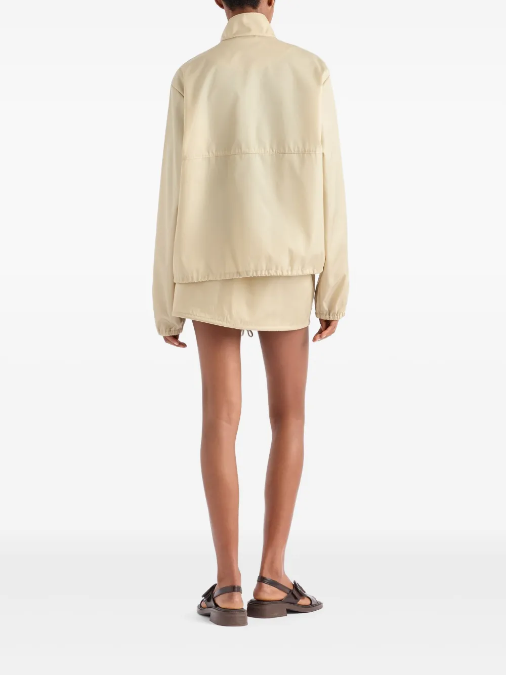 Prada Re-nylon Zip Up Jacket