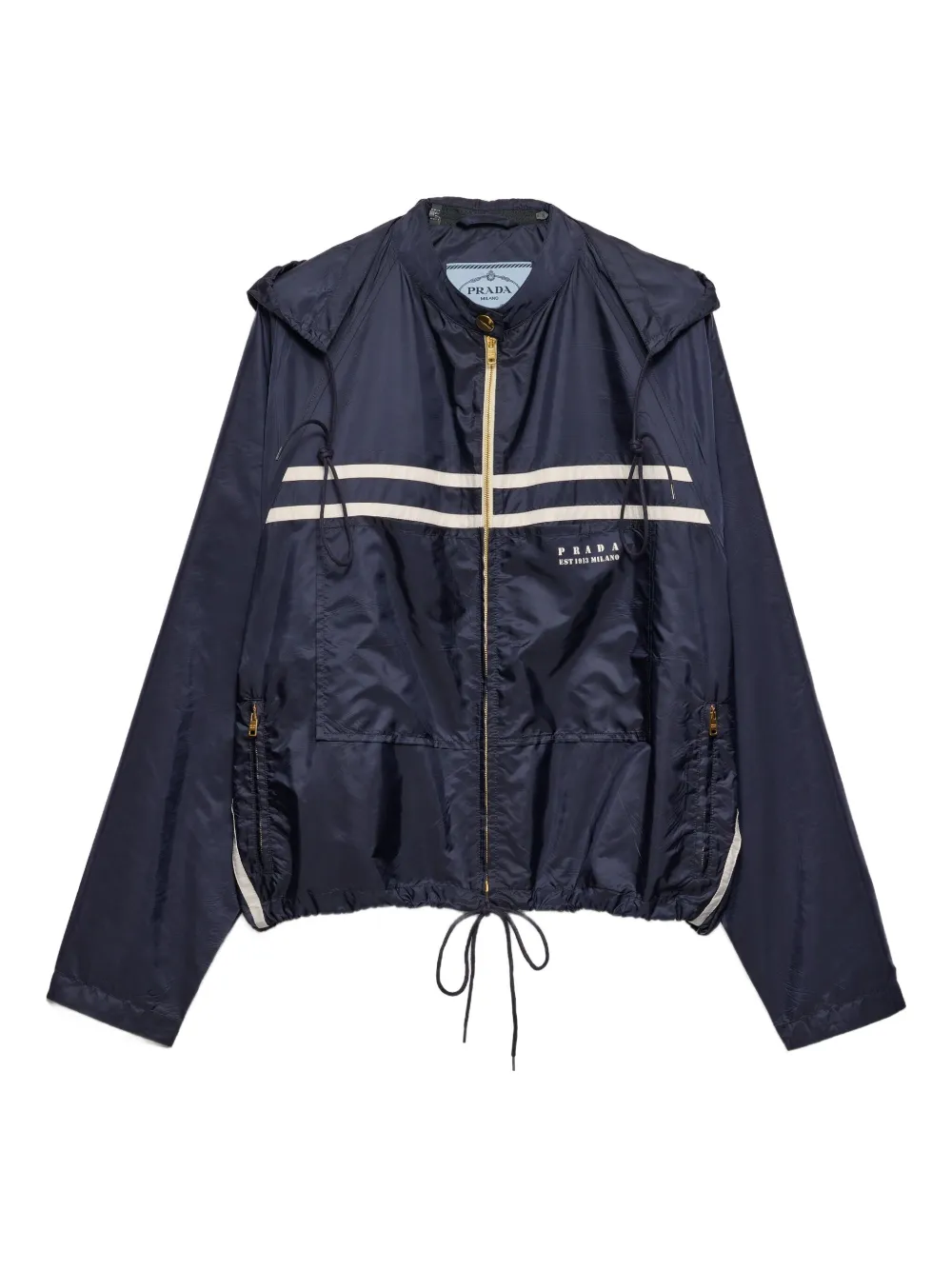 Prada Re-Nylon lightweight jacket | Blue | Image 1