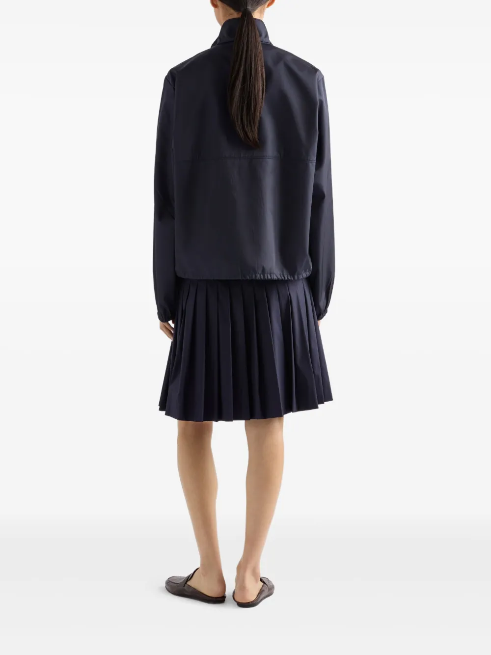 Prada Re-Nylon bomberjack Blauw