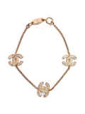 CHANEL Pre-Owned 1954 CC logo bracelet - Gold