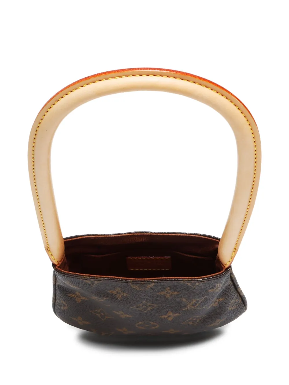 Pre-owned Louis Vuitton X Comme Des Garçons 2008s Party Shoulder Bag In ブラウン