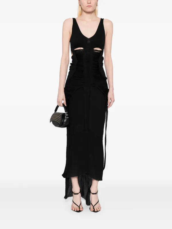 Rick Owens Long Tanja Tank Top | Black | FARFETCH