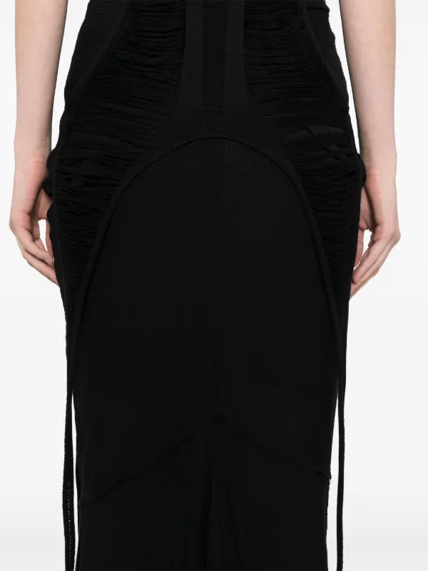 RICK OWENS★Tanja Top タンジャトップ Gray Hollywood Tanja Long Tank Top by Rick Owens on Sale