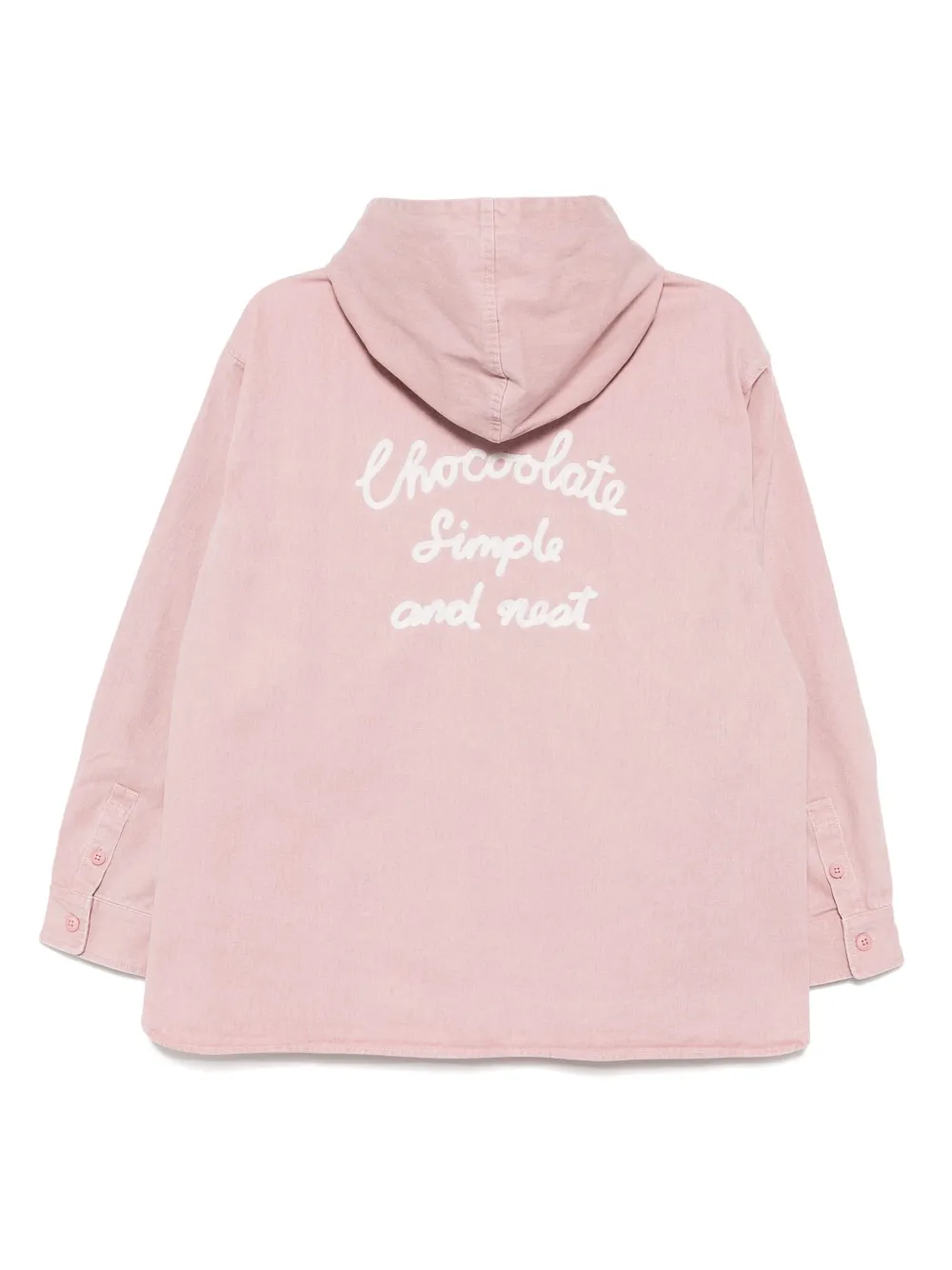 CHOCOOLATE logo-patch jacket | Oversized Jackets | Image 2