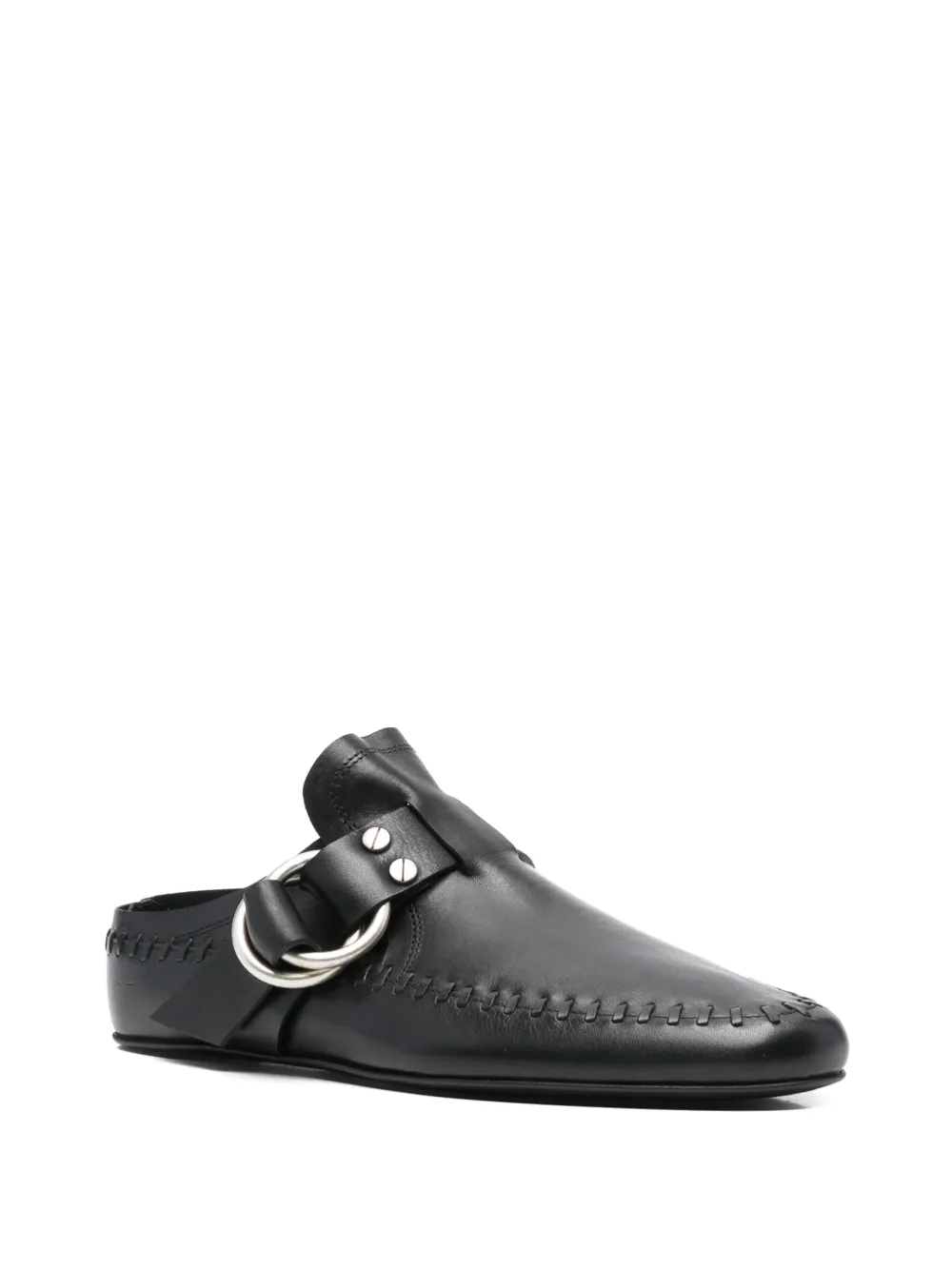 Ann Demeulemeester Black Ande Soft Shade Slip-on Loafers In Black
