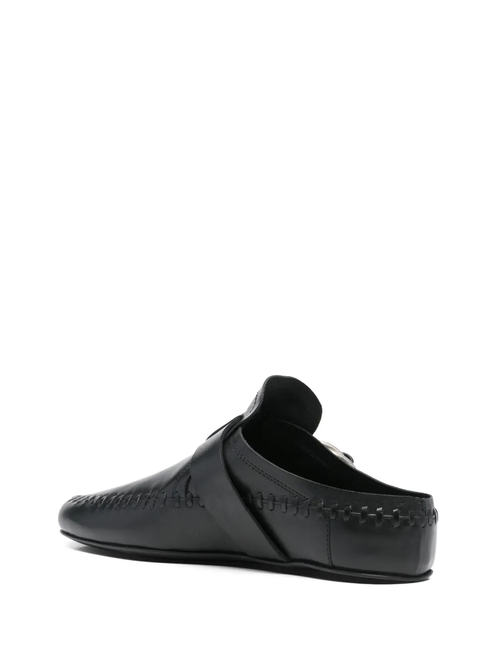Ann Demeulemeester Black Ande Soft Shade Slip-on Loafers In Black
