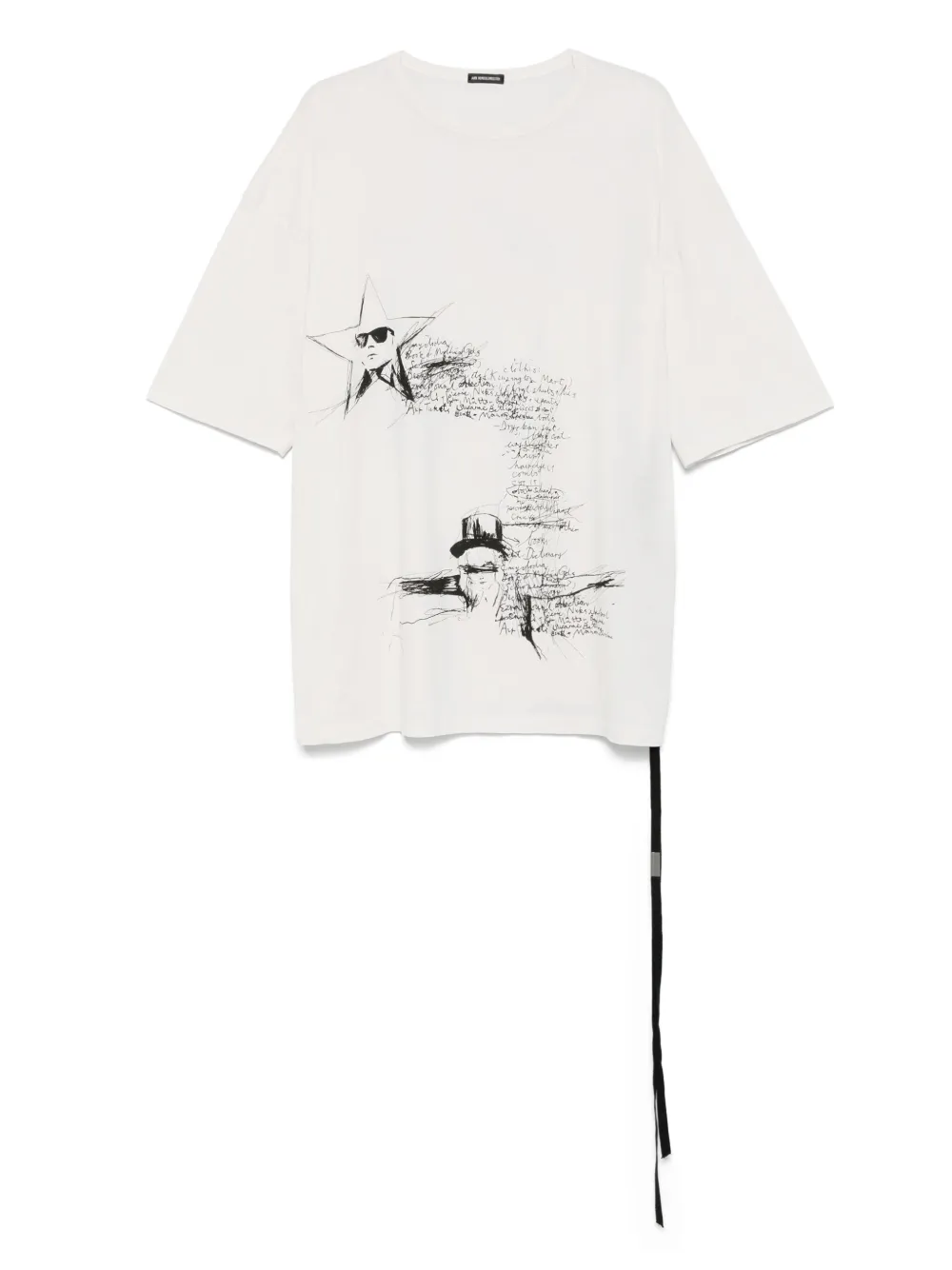Ann Demeulemeester Dieter T-shirt Wit