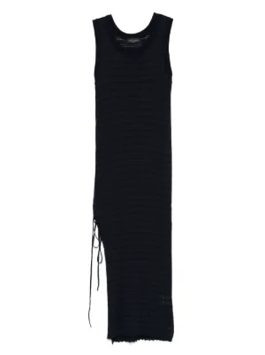ワンピースその他 Roberto Collina Black ribbed wool dress The Perfect Ruched Dress | Cosmopolitan Shop