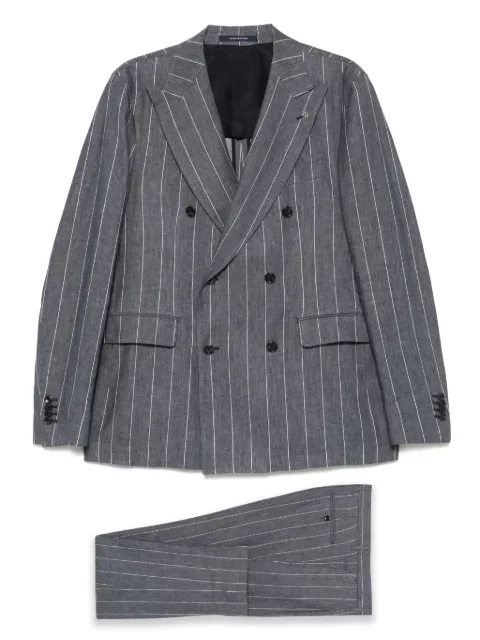 Tagliatore blazer con rayas diplomáticas estampadas
