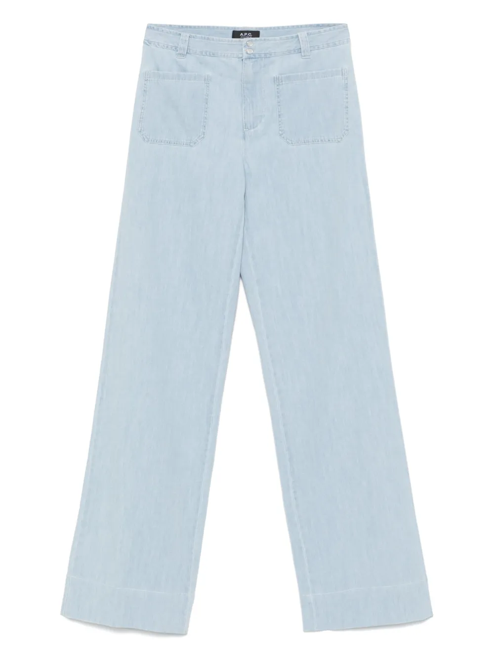 A.P.C. jean à coupe courte | bleu | Image 1
