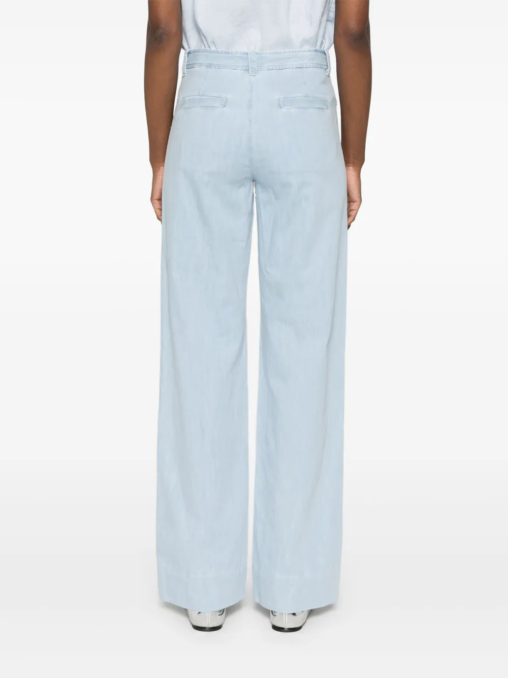 A.P.C. Cropped jeans Blauw