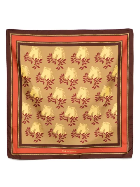 Drôle De Monsieur Le Foulard Soie Polo scarf