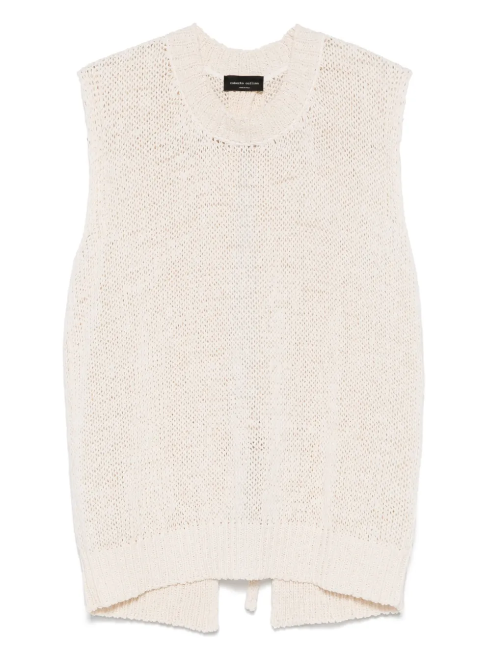 Roberto Collina knitted top | Neutrals | Image 1