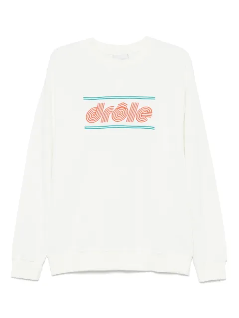 Drôle De Monsieur Le Sweatshirt Piqué Tennis top