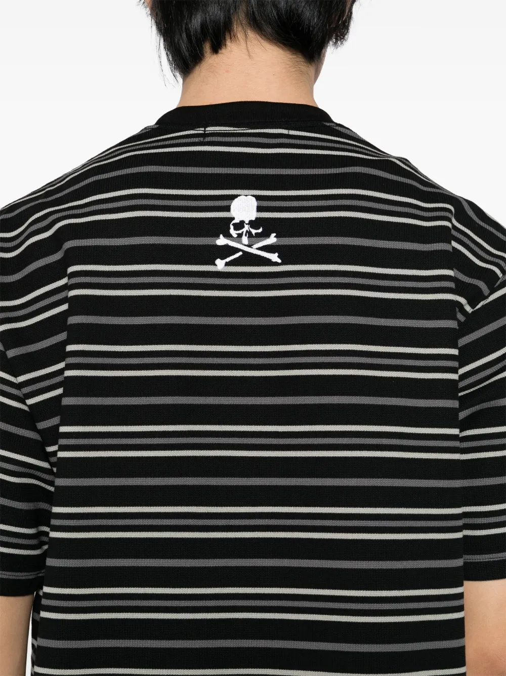 Mastermind World Gestreept T-shirt Zwart