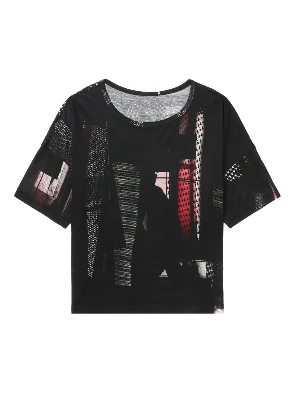 Y's playera con estampado abstracto | negro | Image 1