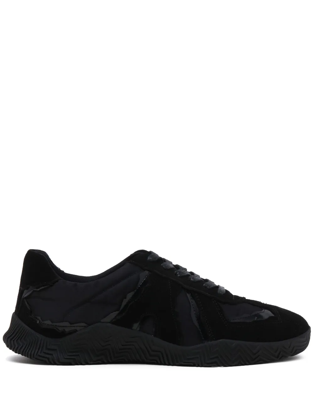 Y's quilted sneakers Black