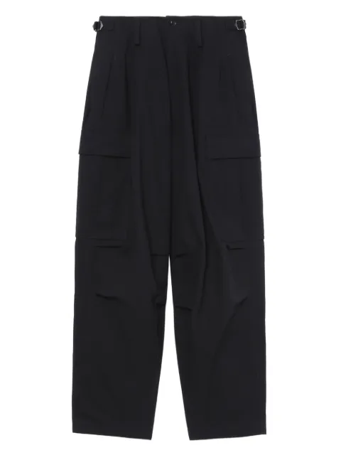 Y's cotton cargo trousers 