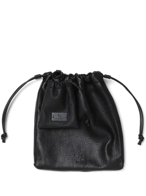 Y's bolsa de mano con aplique del logo